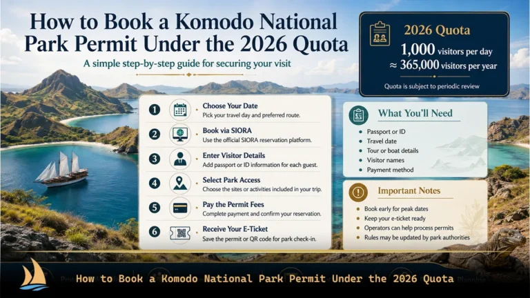 How to Book a Komodo National Park Permit Under the 2026 Quota