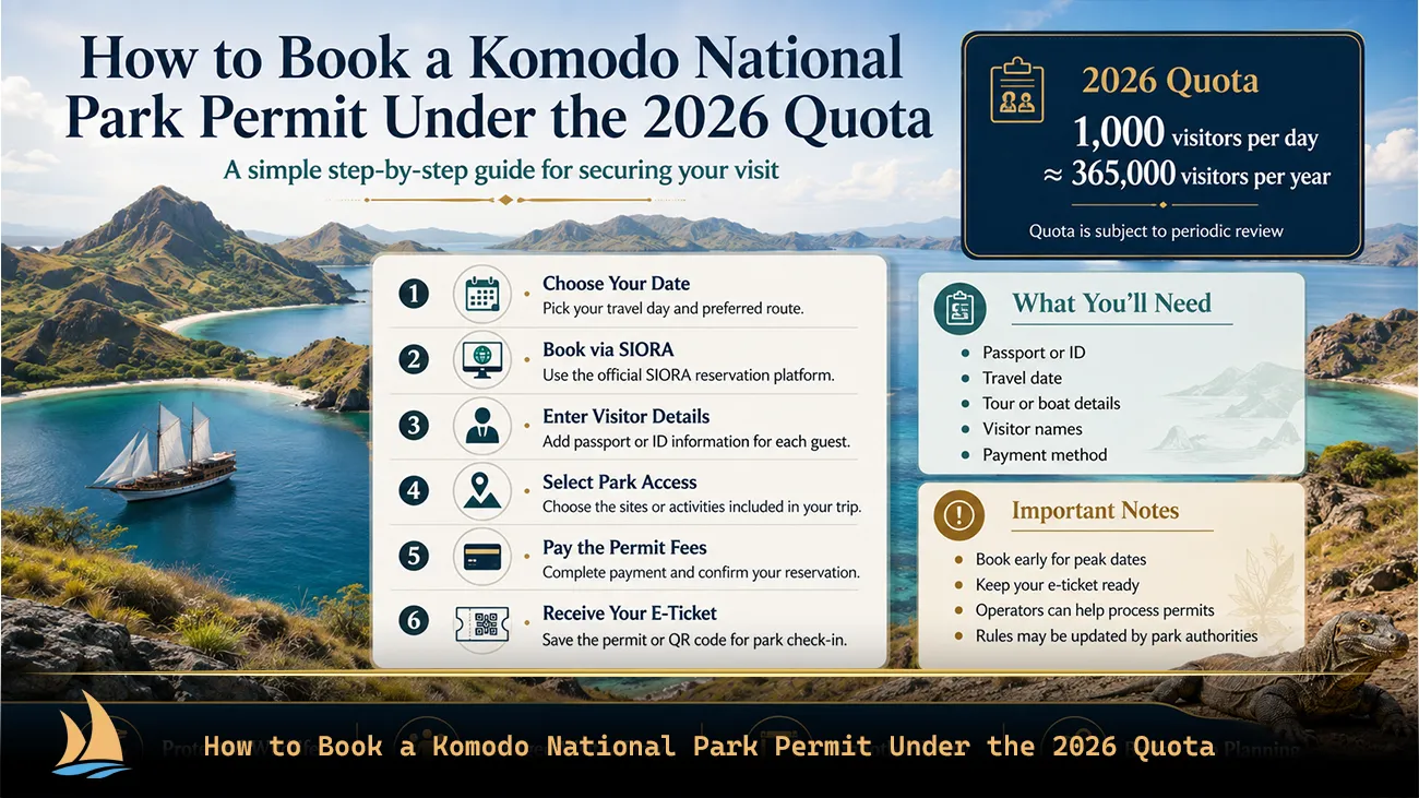 How to Book a Komodo National Park Permit Under the 2026 Quota