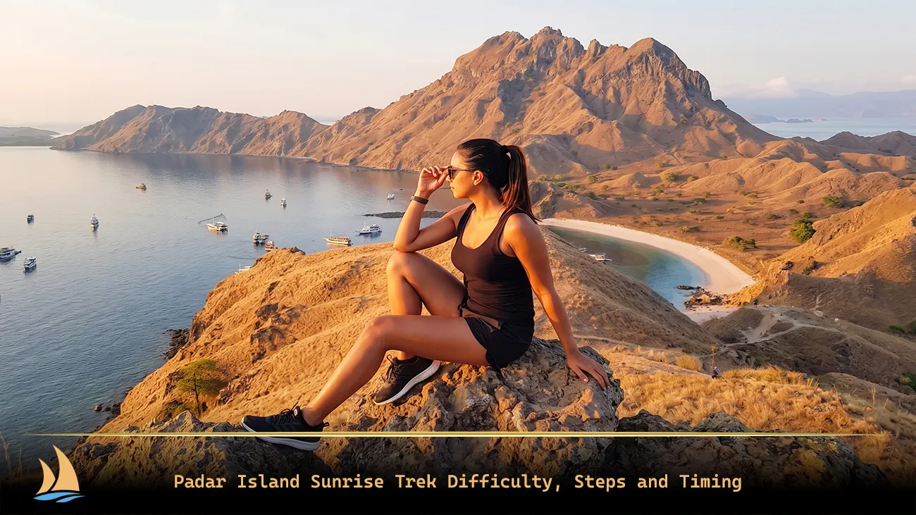 Padar Island Sunrise Trek Difficulty, Steps and Timing